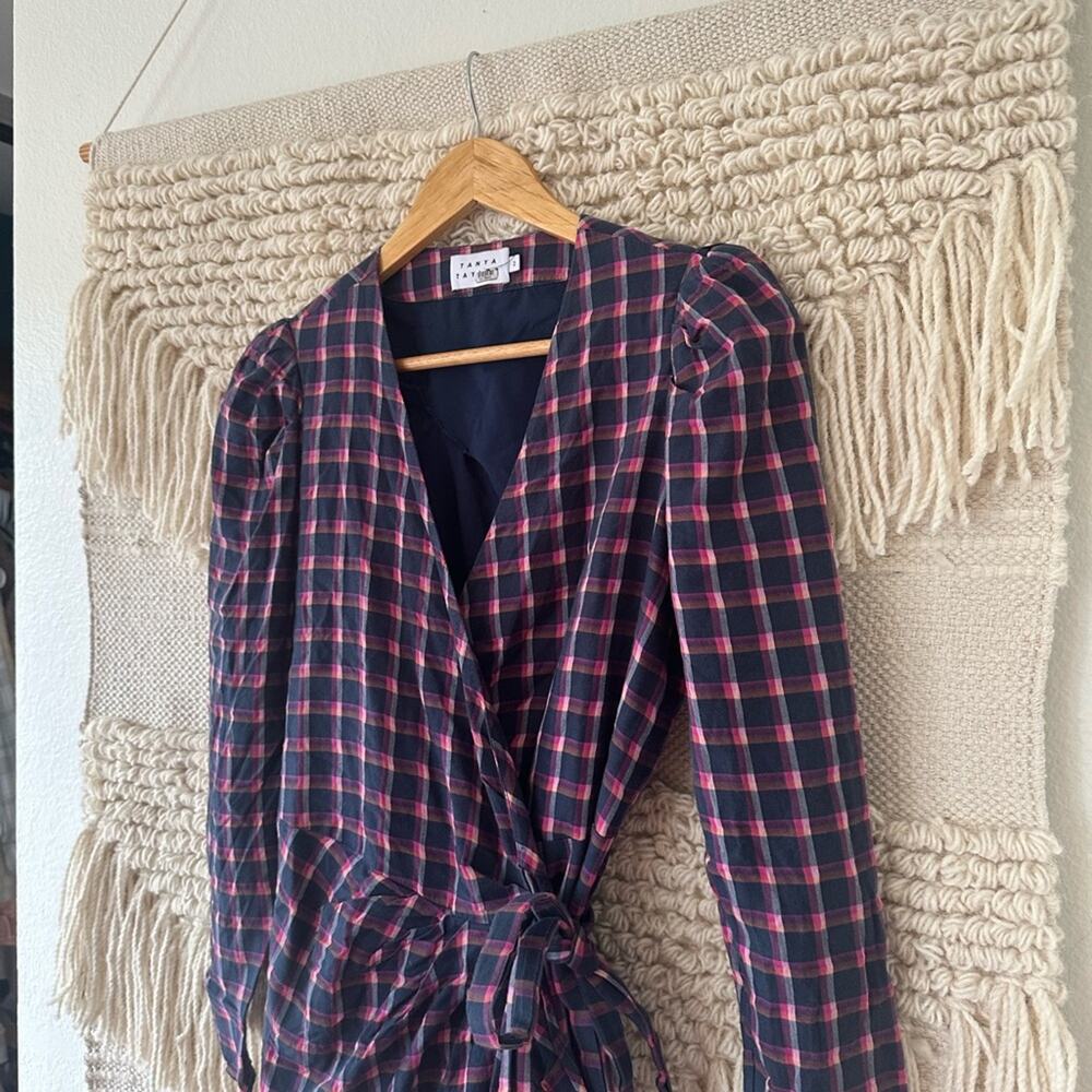 Tanya Taylor Plaid Lexi Dress - Picture 2 of 9